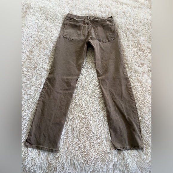 H&M Men's Straight Jeans in Brown - Picture 2 of 3